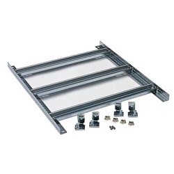 Chassis e binari DIN ARIA54 54TE 3 file 18 TE montaggio componenti elettrici industriale civile