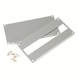 Pannello modulare ARIA 54 copripiastra 17 moduli preforato per quadri elettrici