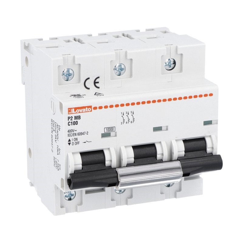 INTERRUTT. MAGNETOTERMICO 3P C 100A