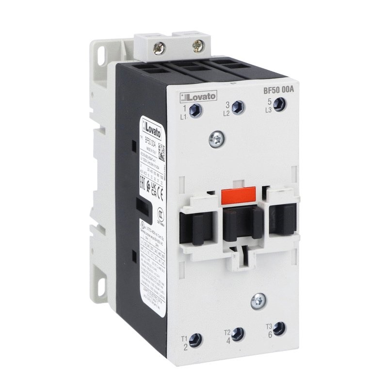 Contattore tripolare 3 poli 50A AC3 bobina 120VAC 60Hz per impianti elettrici industriali