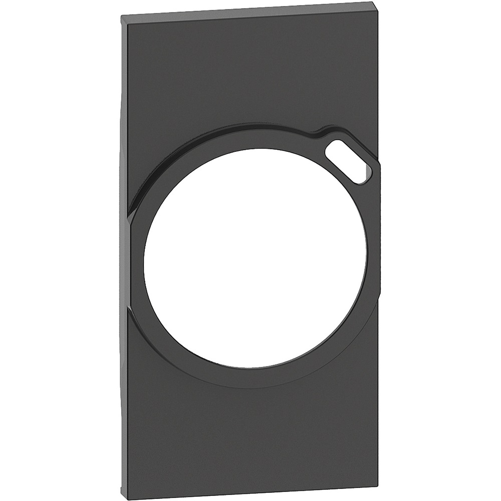 Cover presa combinata FR/BE con USB 2 moduli nera per impianti elettrici