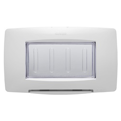 PLACCA STAGNA 4P IP55 BIANCO