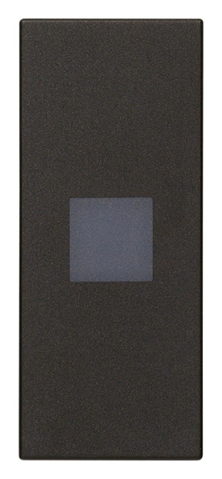 TASTO 1M CON DIFFUSORE ASSIALE NERO