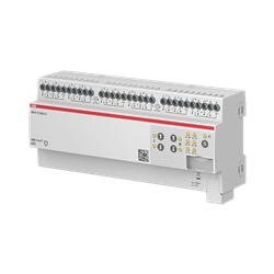 Attuatore tapparelle 12 canali 230 V AC modulare per sistema EIB/KNX controllo centralizzato avvolgibili