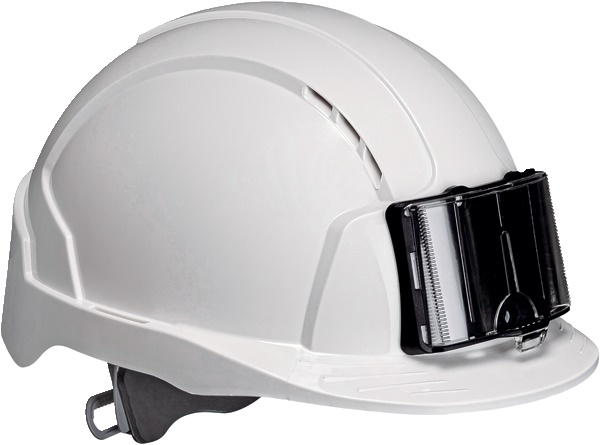 Casco protezione elettricista EVO Badge bianco interno/esterno