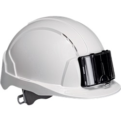 CASCO EVO BADGE BIANCO