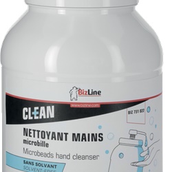 Detergente mani 3L con microsfere vegetali erogatore pompetta igiene delicata mandorla