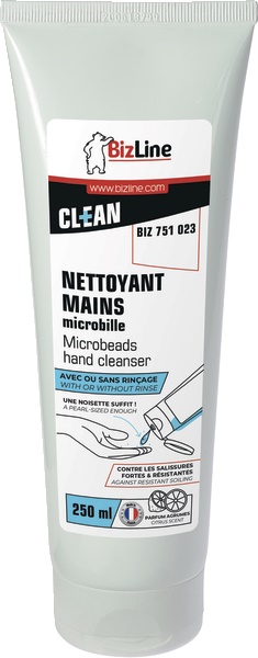 Detergente mani con microsfere 250 ml senza risciacquo per sporco ostinato uso professionale e quotidiano