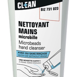 Detergente mani con microsfere 250 ml senza risciacquo per sporco ostinato uso professionale e quotidiano