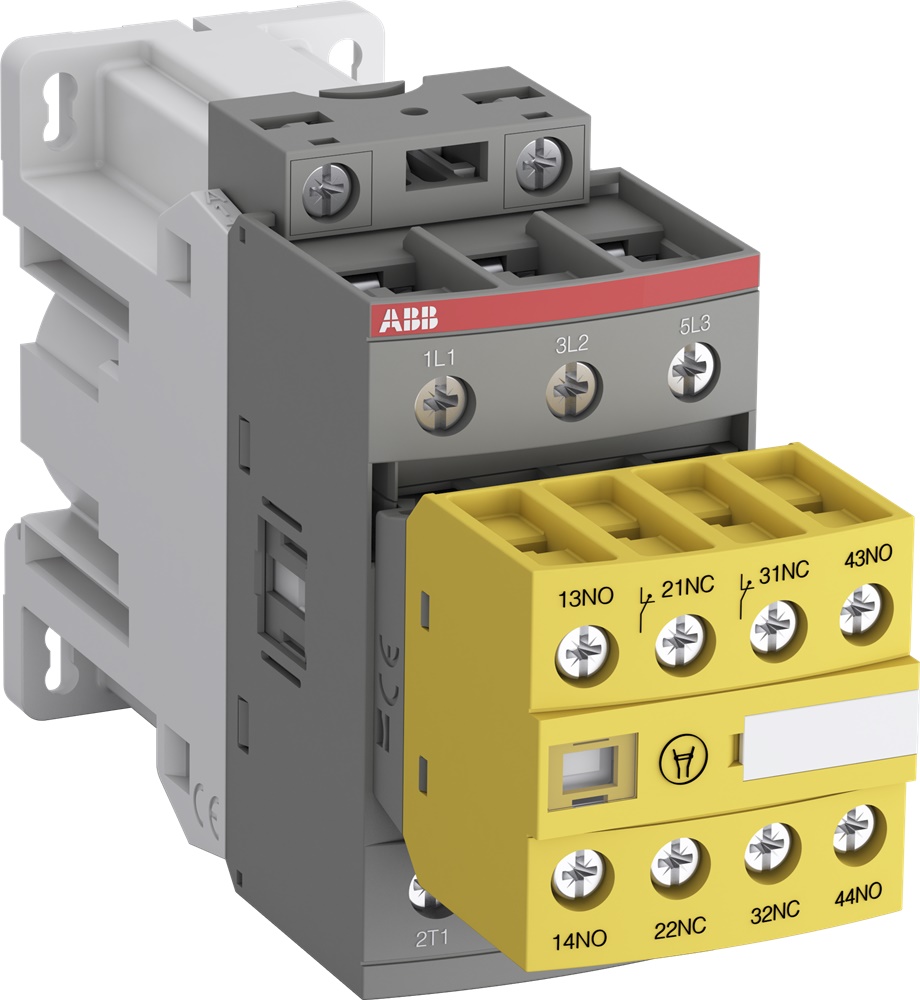 Contattore AFS30Z 3 poli 690V 24VDC 50A per controllo motori fino 15kW applicazioni industriali