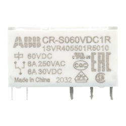 Relè interfaccia pluggable 1c/o 60VDC 6A 250VAC per automazione e controllo circuiti