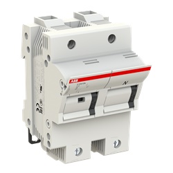 Portafusibile con LED E 91N/125S per fusibili cilindrici 50-125A protezione circuiti elettrici