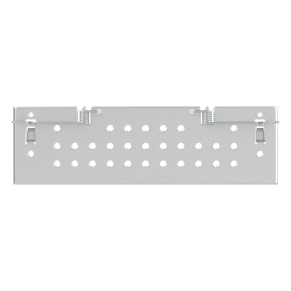 Supporto traversa universale orizzontale 55x187 mm IP2XC per quadri elettrici