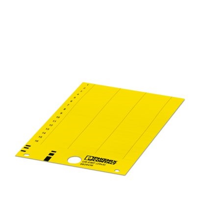 Etichetta gialla 29x8mm unisheet Phoenix Contact