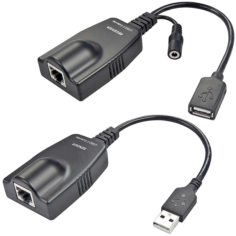 Cavo estensione USB Cat5E/6 100m alta velocità installazioni professionali