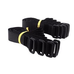 LOTTO DI 10 FASCETTE 290X20MM NERO