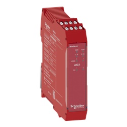 Modulo espansione sicurezza Modicon MCM 2 ingressi analogici configurabili 0-20mA/0-10V per controllo industriale
