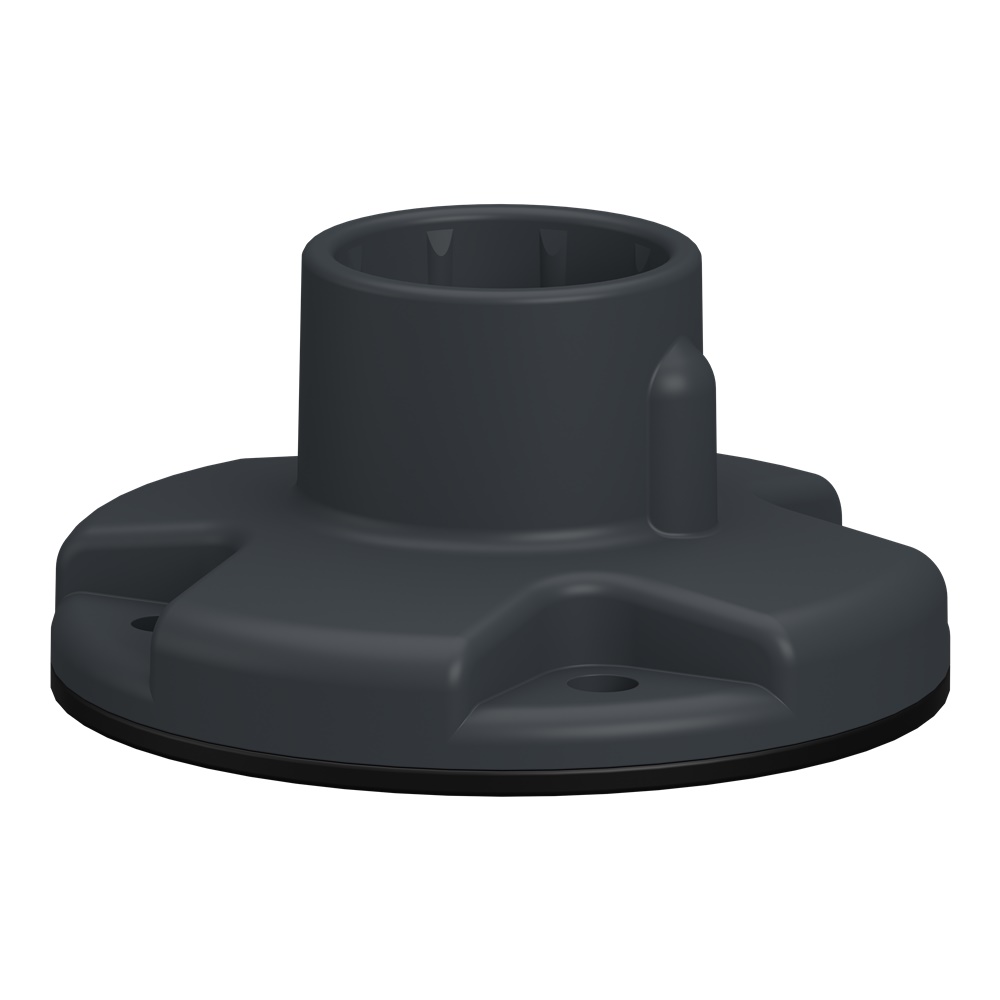 Supporto montaggio universale Harmony XV4 XV6 XVB7 zoccolo fissaggio plastica grigio IP65