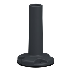 Supporto montaggio universale XV4/XV6/XVB7 con tubo alluminio 100mm IP66 per ambienti gravosi