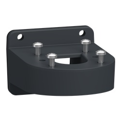 Supporto montaggio a parete plastica grigia per colonne luminose Harmony XV6/XVB7 IP66 resistente ambienti gravosi