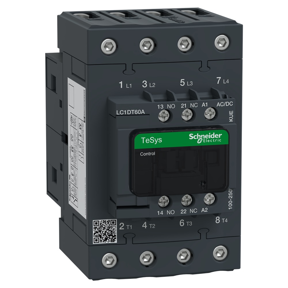CONTATTORE 60A 24VDC GREEN4P