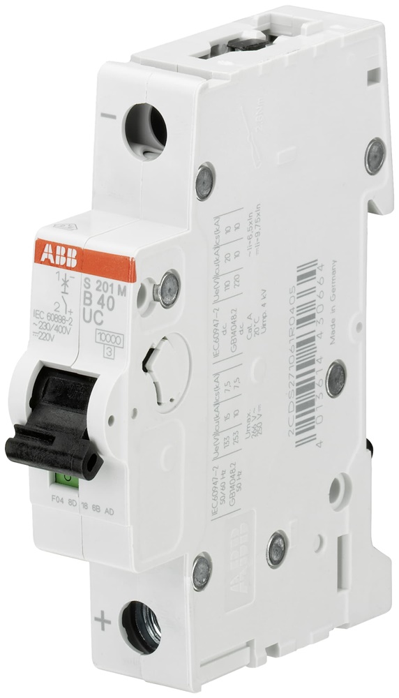 Interruttore automatico modulare S200MUC 1,6A C protezione impianti civili industriali