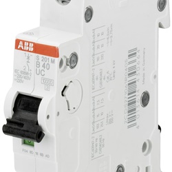 Interruttore automatico modulare S200MUC 1,6A C protezione impianti civili industriali
