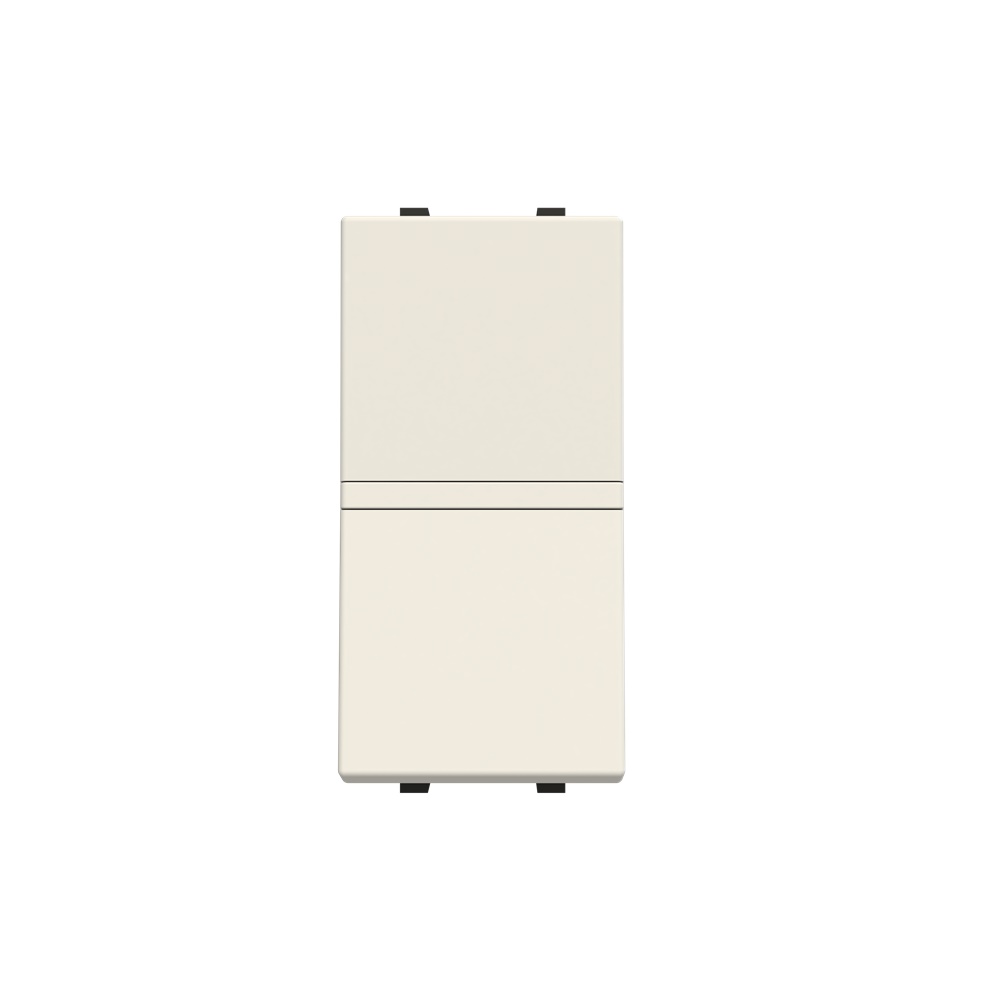 Interruttore bipolare 16AX con LED integrato 1 modulo per controllo impianti elettrici domestici e industriali