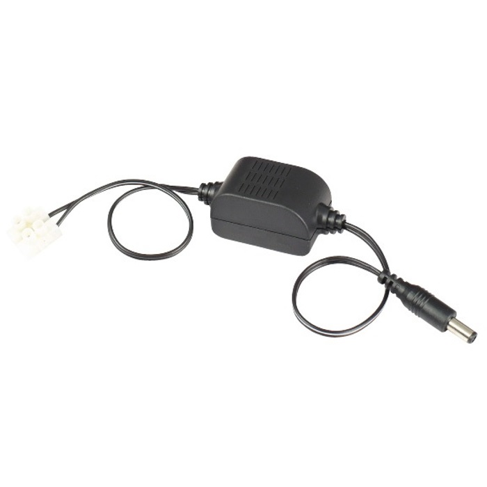 Convertitore di tensione stabilizzato, ingresso 20-28VAC/16-30VDC, uscita 12VDC 0.5A