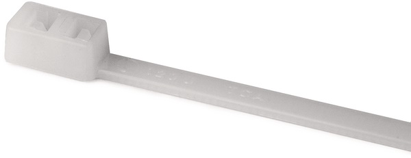 Fascetta doppia testa 210x4,7 mm naturale per cablaggi automotive e packaging