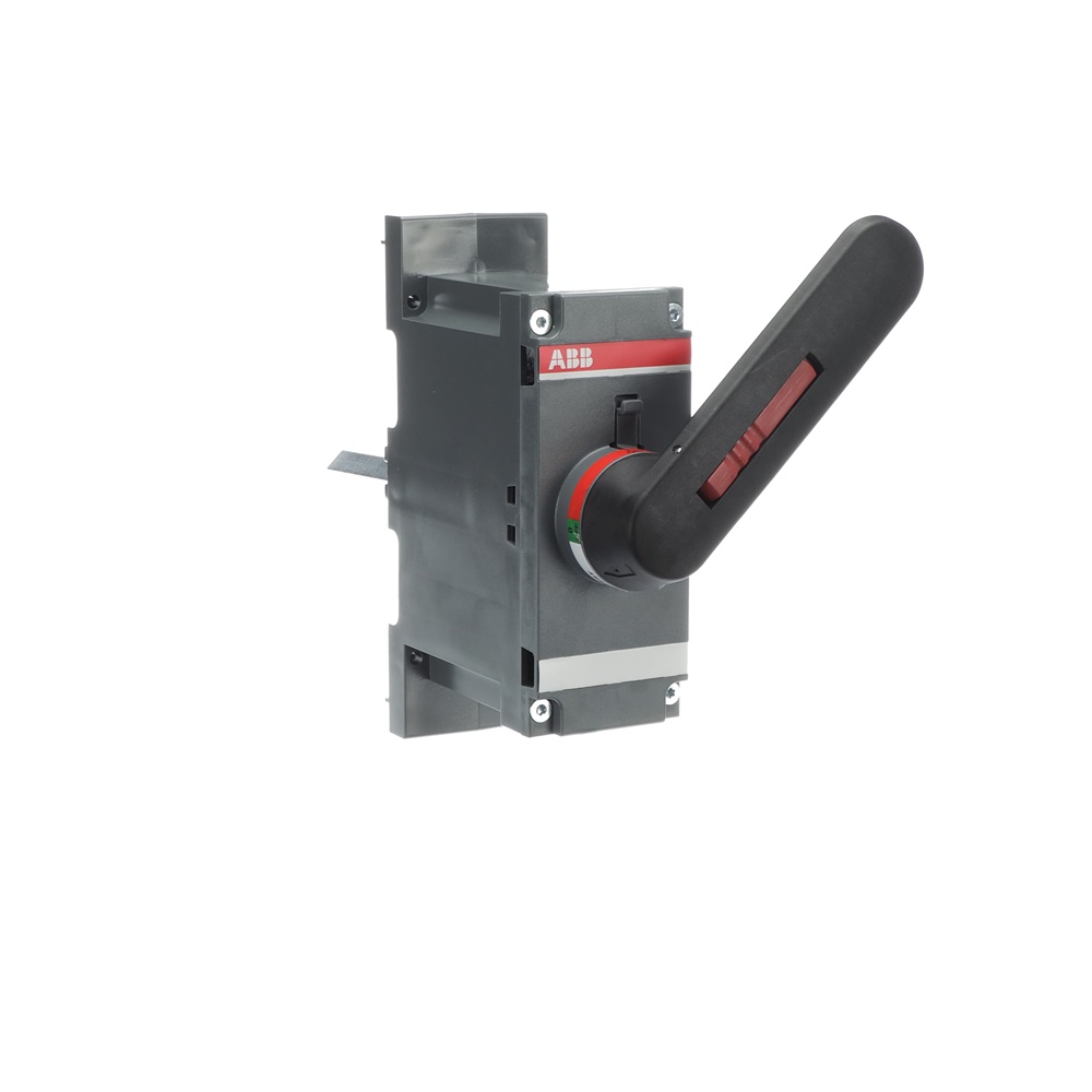 Maniglia diretta nera OSV800DK OS63 per quadri elettrici con blocco a lucchetto, resistente e durevole
