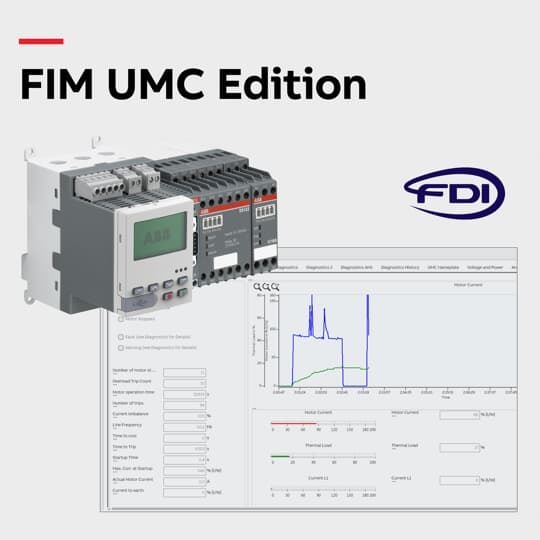 Software configurazione diagnostica FIM UMC Edition per impianti elettrici