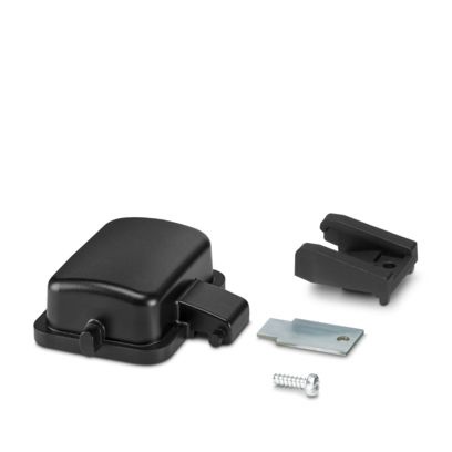 Coperchio protezione B6 bloccaggio longitudinale PC altezza 19 mm uso industriale