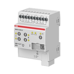 Attuatore tapparelle 4 canali 230 V AC controllo KNX domotica integrata