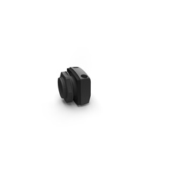 PASS.DIVIS IP66 M32 NERO PER 1 GOMM