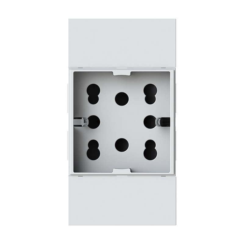 Side Bticino Living Now 16A 2 moduli bianco design moderno