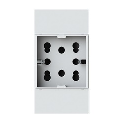 Side Bticino Living Now 16A 2 moduli bianco design moderno