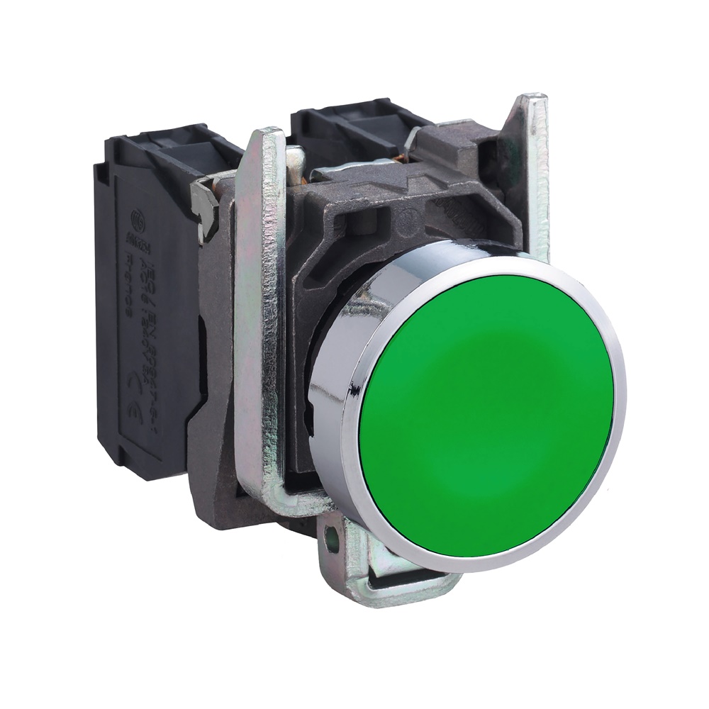PULSANTE VERDE NO+NC
