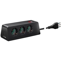 PRESA SCRIVANIA 3UNIV.+3USB+S11+CBE