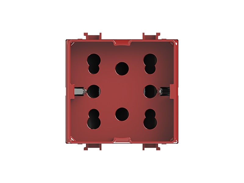 Side Bticino Matix Rosso 16A 2 moduli quadro elettrico