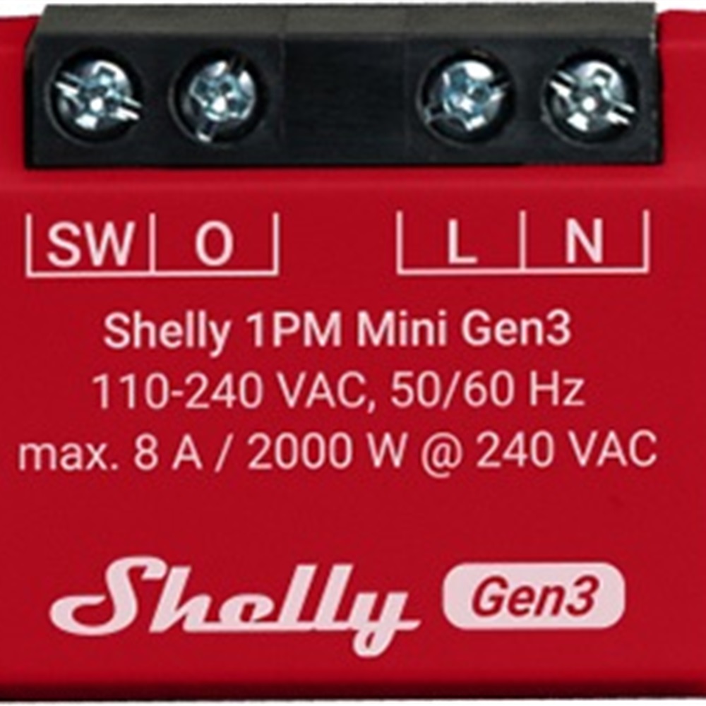 SHELLY 1PM MINI GEN3