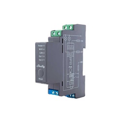 Shelly Pro 2 modulo controllo elettrico smart per automazione domestica e industriale