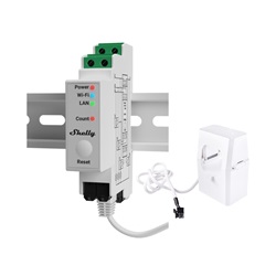 Shelly Pro 3EM 400A monitoraggio energia 3 fasi residenziale industriale