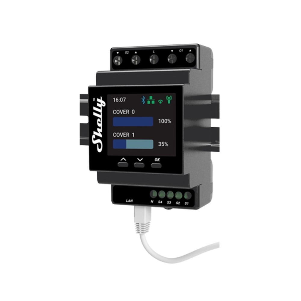 Controller intelligente doppia copertura WiFi montaggio guida DIN per domotica