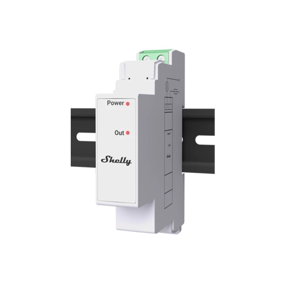 Shelly Pro 3EM Switch Add-on monitoraggio energia 3 fasi domotica