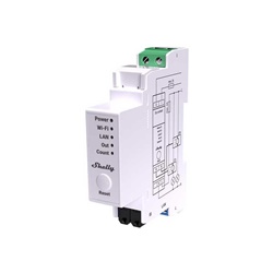 Shelly Pro EM dispositivo monitoraggio energia 50A con 2 trasformatori corrente 50A per applicazioni residenziali e industriali