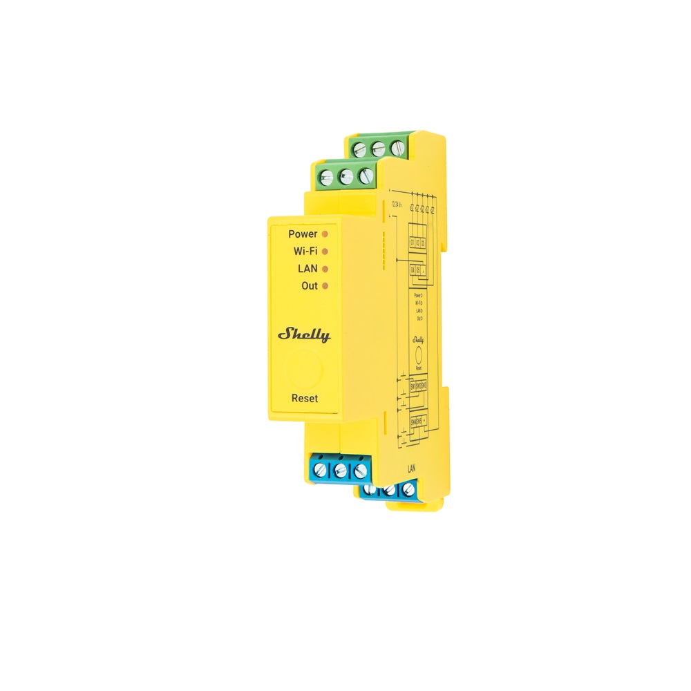 Controller WiFi 5 canali LED RGBWW 12/24V per quadro elettrico