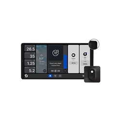 Shelly Wall Display X2 pannello controllo smart nero/blu per impianti elettrici