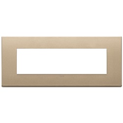 PLACCA 7M ORO SATINATO