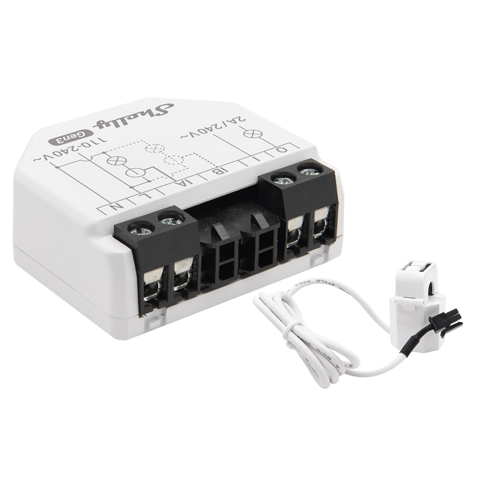 Contatore energia monofase Wi-Fi 50A doppio canale smart home